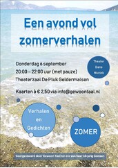 Poster Zomerverhalen Poster Zomerverhalen